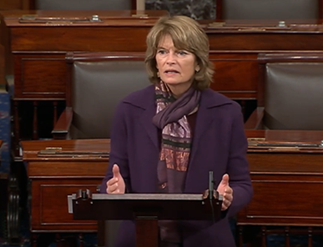 Senator Murkowski Speaks on the Floor on her support to uphold the separation of powers outlined in the Constitution